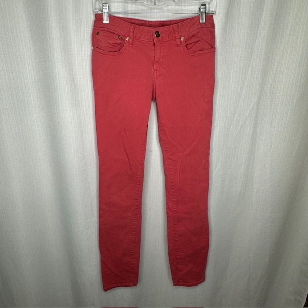 Tory Burch Pink Ivy Skinny Skinny‎ Jeans